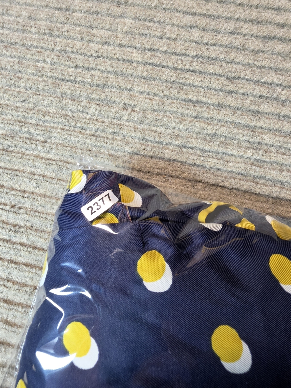 Boden Jenna Button Up Shirt Dress  US 8R Navy- Yellow Polka Dots Tie Midi Length - Picture 11 of 11